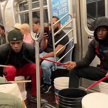Buskers Perform Rendition of Justin Bieber's 'Love Yourself' On Subway