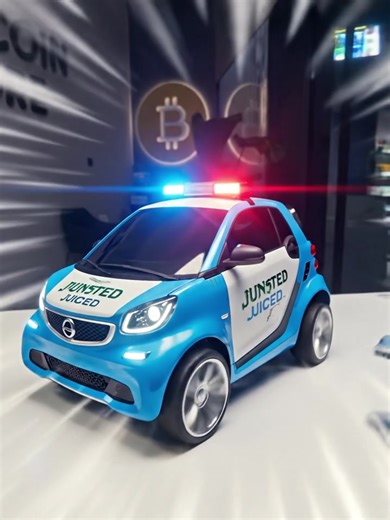 Smart “Monster Police Edition” – Technical Specifications 🚓 Vehicle: Smart Micro Interceptor 🎨 Livery: Monster Energy can skin (green/black, zero-sleep wrap) ⚙️ Engine: Turbocharged city-spec engine powered by caffeine & audacity 🚨 Light System: Mini blue-red rotirke, max chaos per square cm 🔊 Siren: High-pitch panic generator 🛞 Drivetrain: Rear-wheel tiny terror 💨 Acceleration: Surprisingly aggressive for its size 🧠 Driver Assist: 500 mg caffeine no fear 🏙️ Mission Role: Urban pursuit &