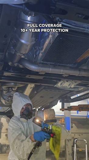 Full Coverage and Protected for 10+ Years! | GLB Undercoating #rustprevention