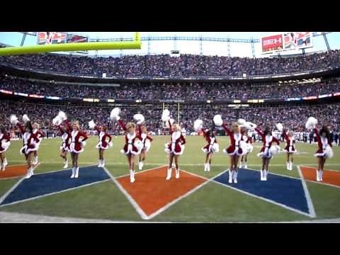 Denver Broncos Cheerleaders Christmas