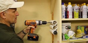 PVC Pipe Caulking Tube Storage - Today's Homeowner