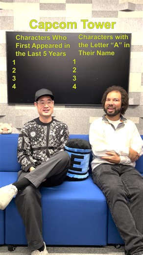 This is Capcom Tower! Can we guess each other’s category? #capcom