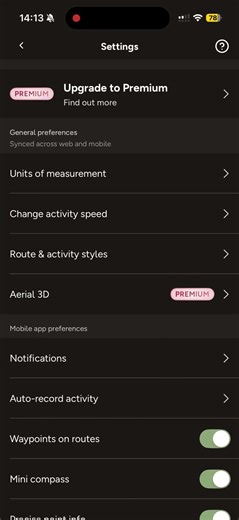 How to Update OS app units if measurements