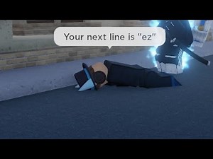 "Your next line is..." [YBA]