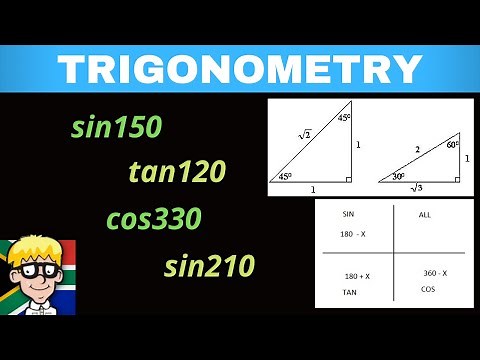 Reduction grade 11: Using Numbers and special angles.