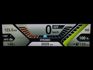 VE BMW C Evolution: riding after 100 km max range autonomy