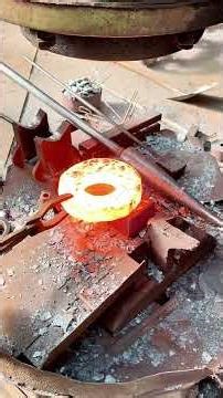 Inside the stress-relieving factory tour Forging Steel Like a Symphony of Hammers #process #forging