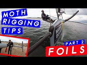 MOTH RIGGING Top Tips - Part 2 FOILS - Attaching and protecting your foils With Champion Sailor