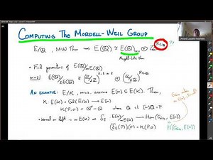 Elliptic Curves - Lecture 25b - Computing the Mordell-Weil group