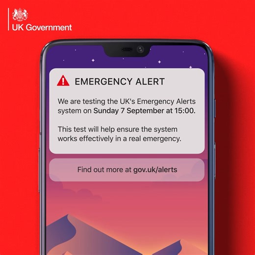 ⚠️ National Emergency Alert Test On Sunday 7th September at 3:00pm, the UK Government will be testing the Emergency Alert system. During this test, mobile phones and devices will sound a loud siren-like alarm. If you are travelling through Belfast City Airport at this time, please be aware that this is only a test and no action is required. For more information, visit: gov.uk/alerts | Belfast City Airport