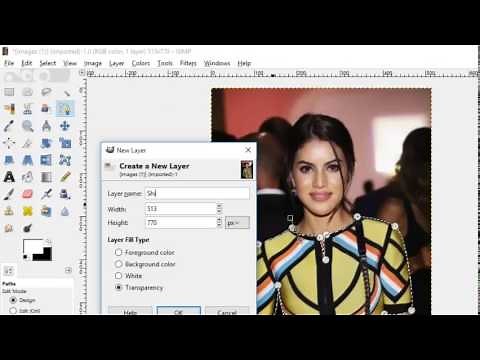Change Colour of Clothes In GIMP