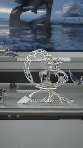 STODEER on Instagram: "We have initially launched the nautilus frame model. Please look forward to the finished product~ #fyp #stodeer #artwork #mechanical #metal #gift #Nautilus"