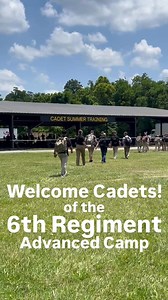 6th Regiment #AdvancedCamp just arrived to #CST2025 Stay tuned for more pics! 🎥: Hannah Choate, Murray State University | U.S. Army Cadet Command (ROTC)