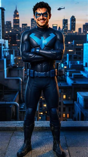 Nightwing Reimagined: Blüdhaven’s Protector in AI