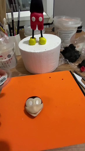 Homemade Mickey Mouse Dessert Figurine Tutorial