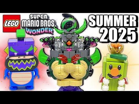 LEGO Super Mario Wonder Castle Bowser EARLY REVIEW! Summer 2025 Set!