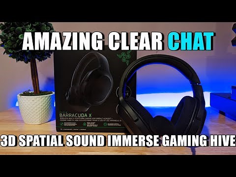 Immerse Gaming Hive 3d Spatial Audio with the Razer Barracuda X
