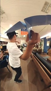 How to make a original paper plan, This plane keeps flying in the air for a long time😳😱