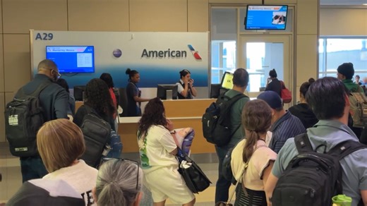 OH NO: A telecommunications outage in #Dallas is causing some travel problems. DETAILS: kwtx.com/2025/09/19/passengers-stuck-flights-rerouted-after-telecommunications-outage-dallas-airport/ | KWTX News 10