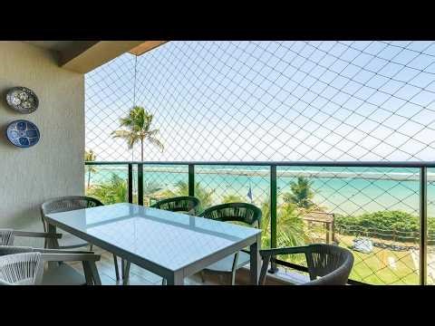 Flat vista mar no La Fleur Polinesia - Muro Alto - Porto de Galinhas | Brazil 🌟