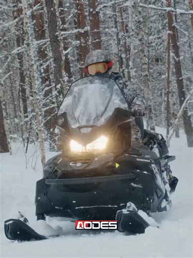 A winter wonderland? Perhaps this is also Aodes's adventure playground. #Aodes #BeyondRoads #Offroad #SnowMobile #AlpineCross