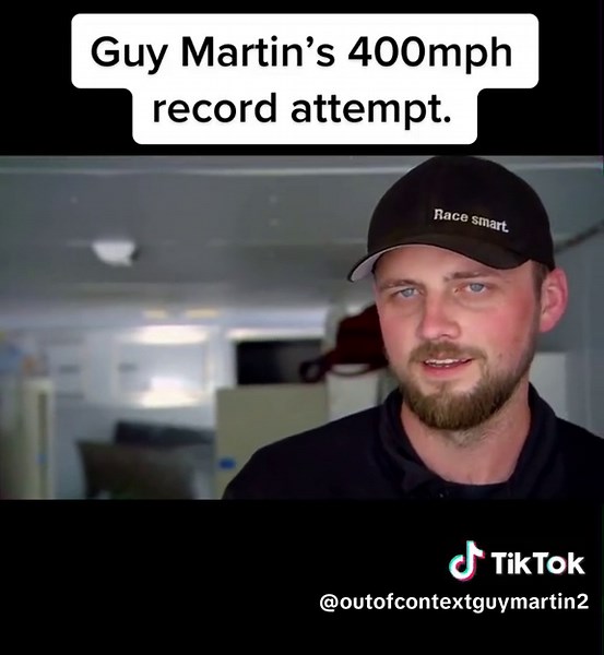 Guy Martin's 400mph Record Attempt Revealed