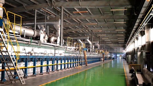 Precision, innovation, and consistency define every stage of our coating line. At Emirates Float Glass, advanced magnetron sputtering technology allows us to produce high-performance coatings that enhance solar control, clarity, and durability. Each layer is applied with micrometric accuracy, ensuring high performance for projects across climates and applications. It’s how EFG continues to set the benchmark for coated glass in the region and beyond. ----- الدقة والابتكار والاتساق هي ما يميز كل م