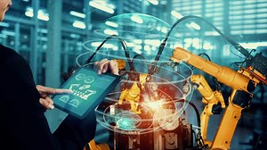 Smart Industry Robot Arms Modernization for Digital Factory Technology