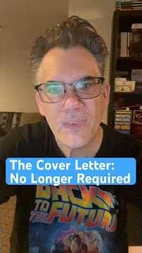 The Cover Letter: No Longer Required.