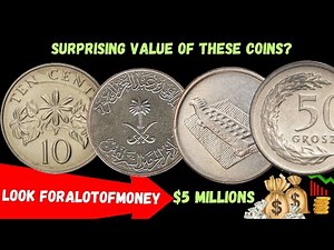 Top 4 Ultra Rare Coins in the World Worth a lot of Money!