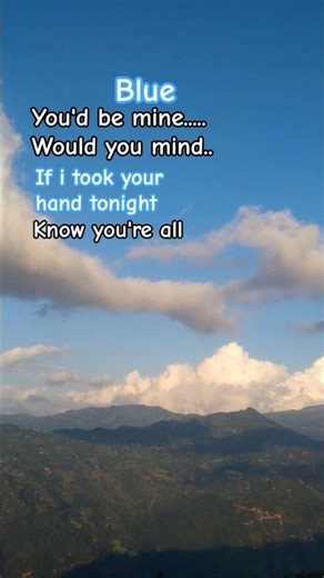 listen blue song and make your day🤗❤️