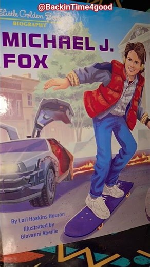 MICHAEL J. FOX BIOGRAPHY BOOK#BACKTOTHEFUTURE#MARTYMCFLY#HOVERBOARD#80S#NOSTALGIA