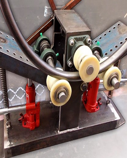 218K views · 1K reactions | Crafting a Homemade Roller Bender for Metalwork Creations | DIY & Crafts | Facebook