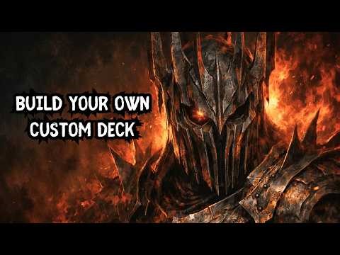 How to Edit a Custom MTG Commander Deck Template in Canva Easy Tutorial