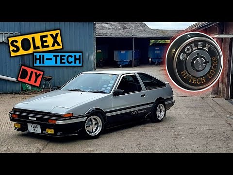 Solex Hi-Tech Locks | Ae86 | DIY | How To | Upgrade | UKAC