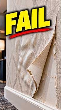 Avoid these common wallpaper installation failures