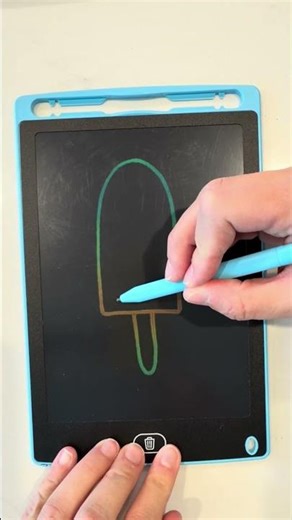 Let’s draw a popsicle! ☀️