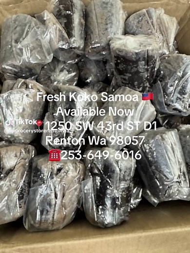 Fresh koko Samoa! Available Now#fijistoreseattle #rentonwashington #fijiangroceries #Samoa #polynesian