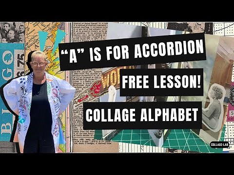 Collage Alphabet Free Lesson