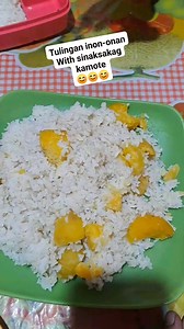 Paniudto sa pobreng blogger,, #sinaksakanugkamote #ricewithcamote #Tulinganpaksiw #yummyfood #followerseveryonehighlights @highlight #viralreelschallenge | Wilson Tuasoc