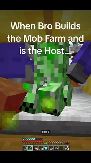 Creating an Efficient Mob Farm as Host