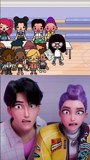 Toca Boca Funny Moments in Kpop Demonters #tocaboca #tocalifeworld #kpopedit
