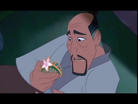 Mulan takes her fathers place