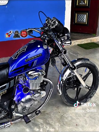 Suzuki GN 125 Modificada Full Cromado y Piques