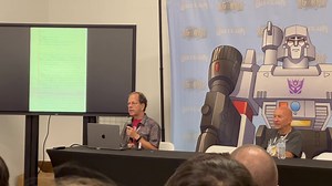 263 reactions · 31 shares | TRANSFORMERS Legend Bob Budiansky Talks About Creating the names of the original 1984 Characters #Botcon #Transformers In the first draft, black jaguar cassette was named “Stalker” and Hasbro said “no” and he then came up with the better name RAVAGE! Apparently Hasbro also rejected the name “Megatron” for being “too scary” sounding for kids. Budiansky pushed back and sold the idea and the name stuck! | Unicron.com | Facebook