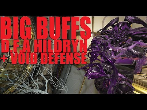 [WARFRAME] BEST AOE EXALTED? HILDRYN + DEFENSE HUGE BUFFS! Build / Guide | Techrot Encore