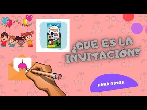 La invitación para niños