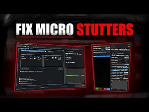 Best Micro Stutters & FPS Drops FIX For ANY Game (Windows 10/11 Guide)