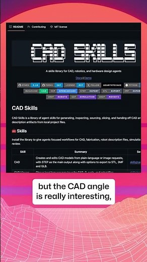 Open source project of the week: text-to-cad