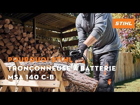 Tronçonneuse à batterie MSA 140 C-B STIHL
